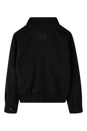 giacca in poliestere nero LANVIN KIDS | N3030509B